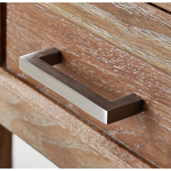 Classic Drawer Pull Handle Black Brass Pottery Barn 4.25" Wide Matte Choose Qty - Picture 2 of 2